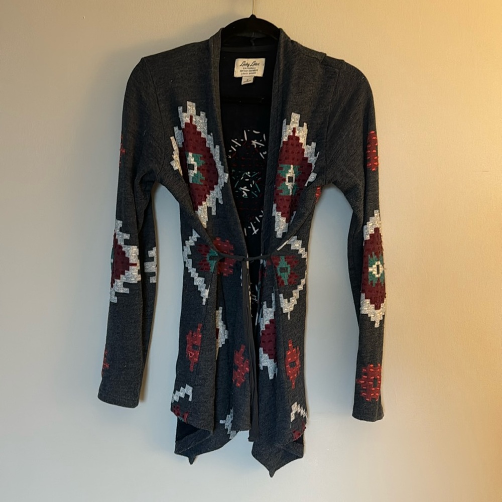 Lucky Brand wrap sweater